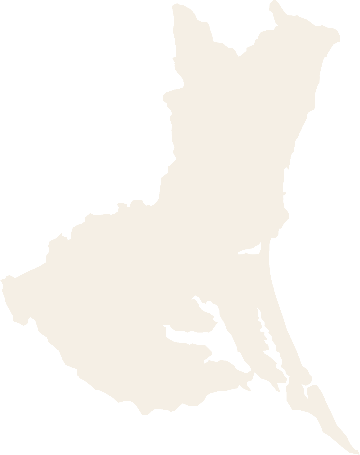 茨城県の地図